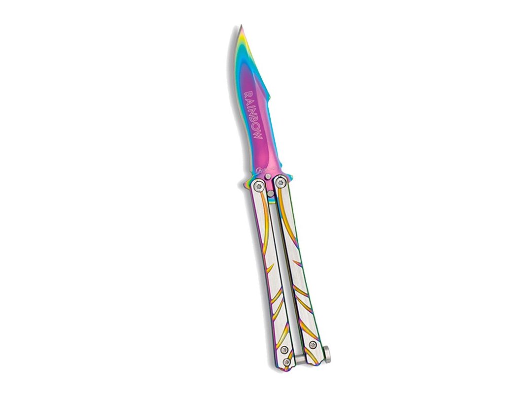 Navaja mariposa rainbow Albainox