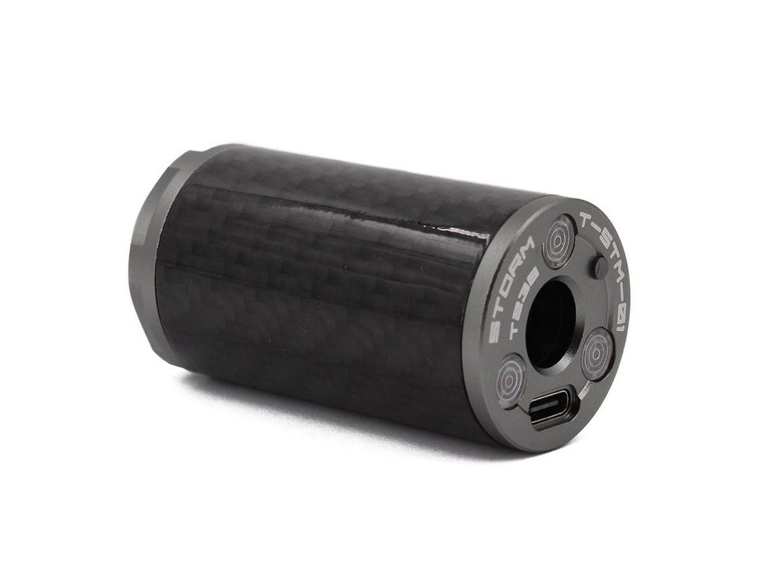 SILENCIADOR TRAZADOR CON FOGONAZO T238 STORM NEGRO
