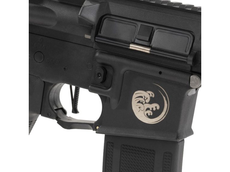Réplica Shogun Gure Aeg Etu (VsCustom) Saigo Defense Negra