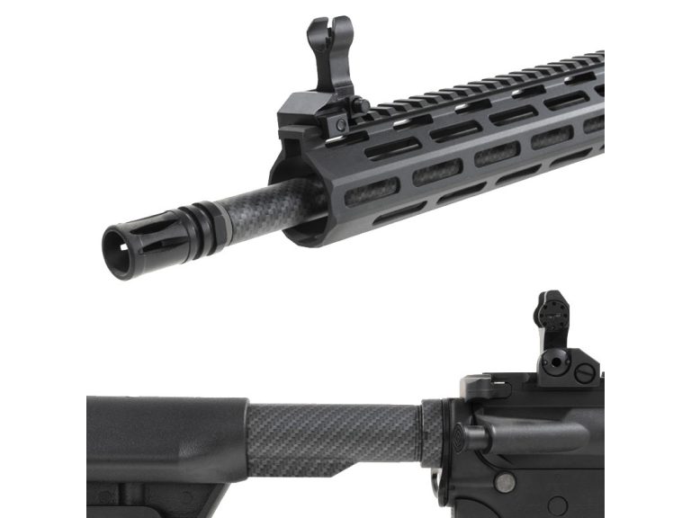 Réplica Shogun Gure Aeg Etu (VsCustom) Saigo Defense Negra