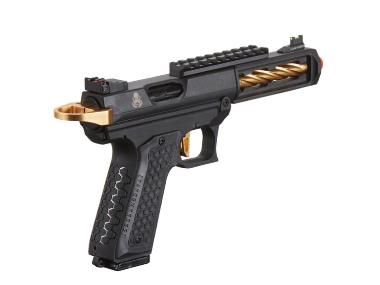 Pistola cthulhu Lancer Tactical Gbb Gold
