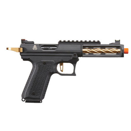 Pistola cthulhu Lancer Gold Perfil