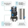 SILENCIADOR TRAZADOR T238 LITE PLATA