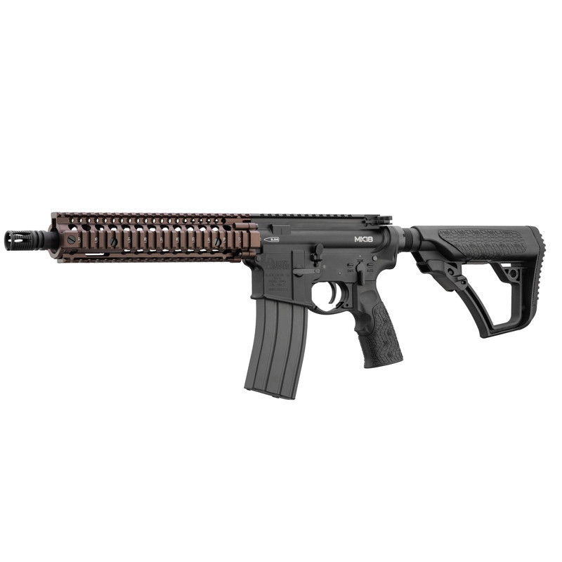Réplica Daniel Defense MK18 RIS2 GBBR Double Eagle con marcajes originales