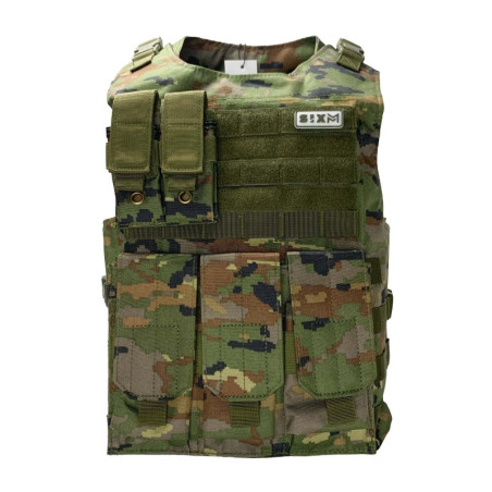 Chaleco táctico SIXMM FSBE SW equipado