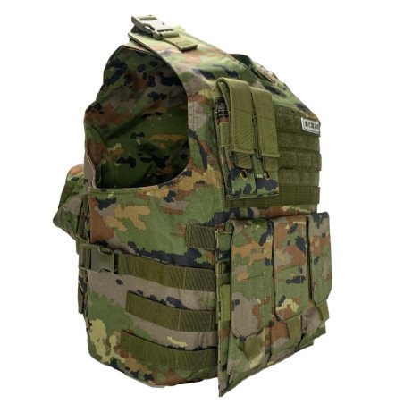 Chaleco Táctico SIXMM FSBE Pixelado Boscoso | DOMINA · VSGun
