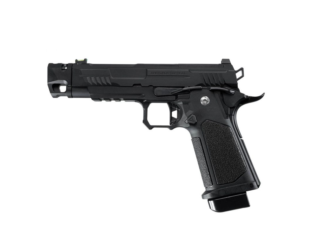 Pistola 4.3 Hi-Capa Arcturus Vanguard Compensador Gbb Negra