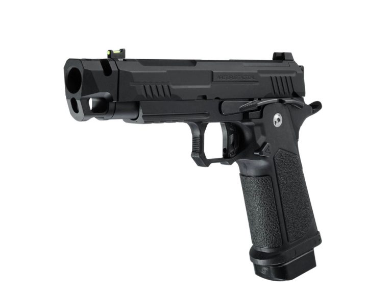 Pistola 4.3 Hi-Capa Arcturus Vanguard Compensador Gbb Negra