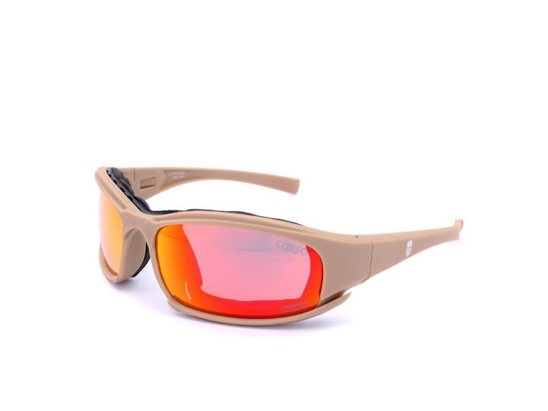 gafa corso revenge deck verde con 4 lentes intercambiables y funda de nylon