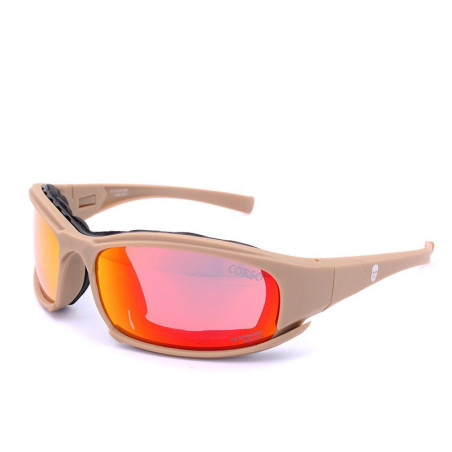 gafa corso revenge deck verde con 4 lentes intercambiables y funda de nylon