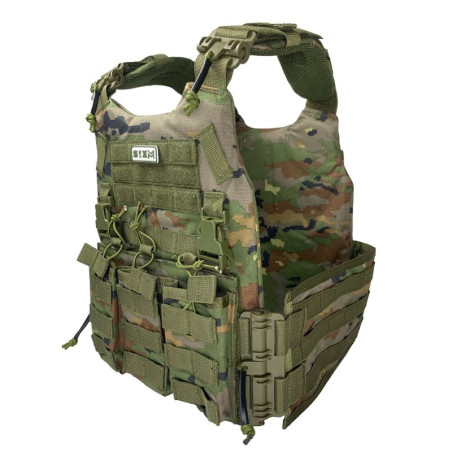 Chaleco SIXMM FCS boscoso español Táctico QD - Compra AHORA · VSGun