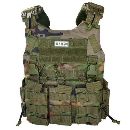 Chaleco SIXMM FCS boscoso español Táctico QD - Compra AHORA · VSGun