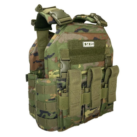 Chaleco SIXMM 036M SW ajustable lateral frontal