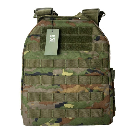 Chaleco SIXMM 036M SW ajustable trasero