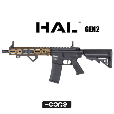 Specna Arms M4 RIS Daniel Defense SA-C27 Core Hal Etu Gen.2 negro bronce