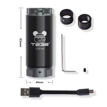 SILENCIADOR TRAZADOR T238 SPITFIRE NEGRO