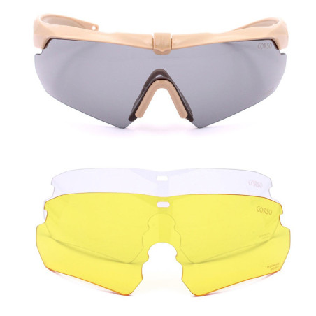 GAFA CORSO REVENGE GUNNER 3 CRISTALES COYOTE ✨ · VSGun