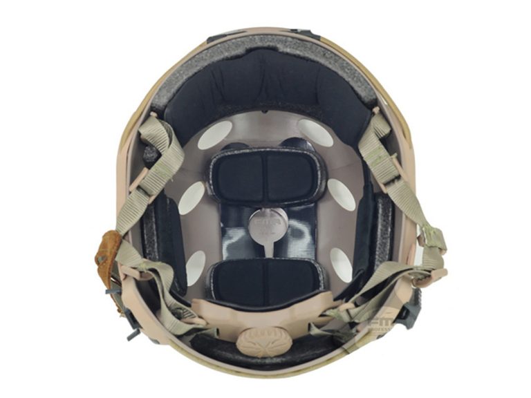 Casco Fma Fast PJ Ajustable Tan detalles