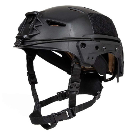 Casco FMA MIC FTP Bump ajustable negro para airsoft y uso táctico