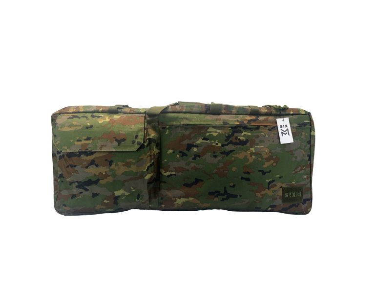 Funda transporte SixMM Battle Ready gran capacidad boscoso pixelado
