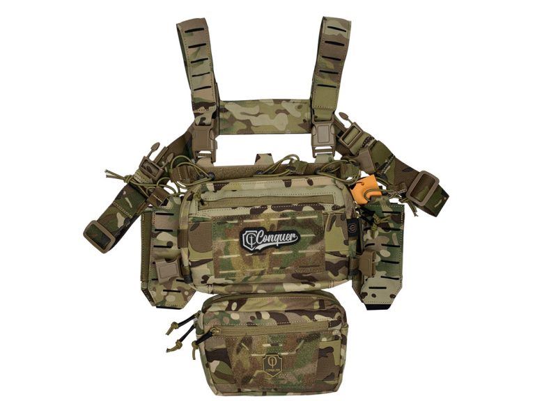 Chaleco Chest Rig Conquer Titan multicam