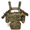 Chaleco Chest Rig Conquer Titan Multicam táctico modular Cordura 1000D