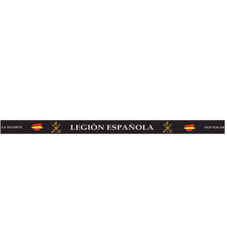 PULSERA LEGIÓN ESPAÑOLA PVC NEGRA 🔥 · VSGun