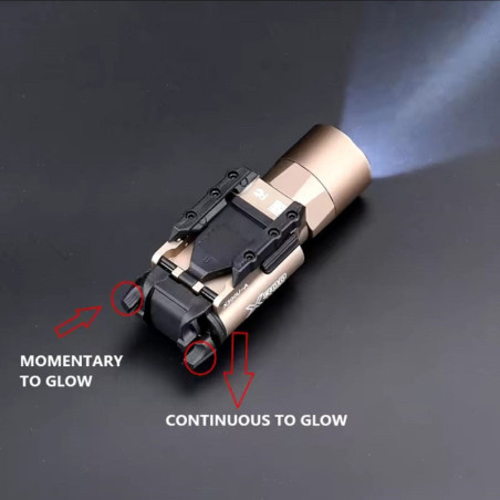 LINTERNA 300U NEGRA 🔦 · VSGun