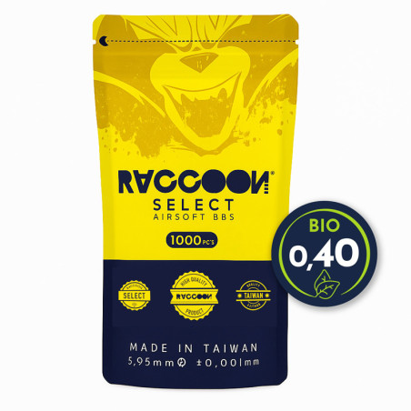 Bolas Raccoon Select Bio 0.40g