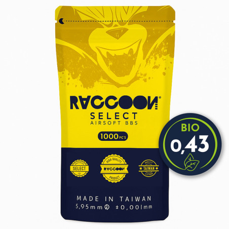 1000 Bolas Raccoon Select Bio 0.43g