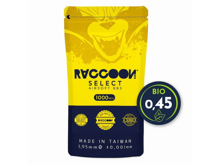 BBs Raccoon Select Bio 0.45 gramos