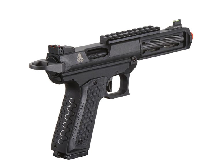 Pistola Airsoft GBB negra