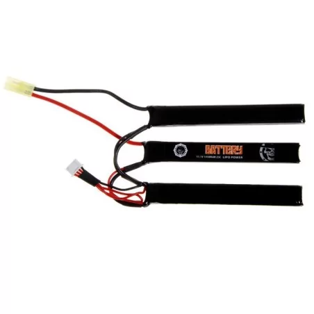 BATERÍA PARA REPLICAS MARCA DUEL CODE 11.1 V 3 MODULOS