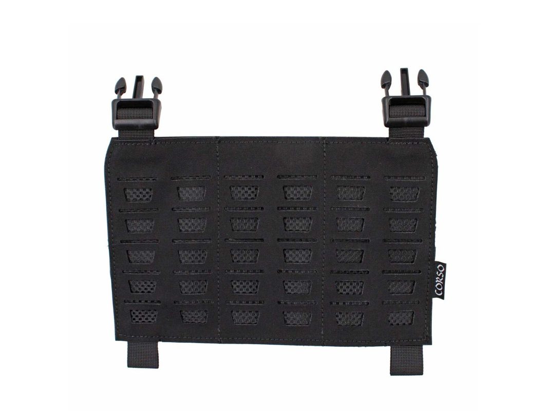 Front Panel Corso Dagger Buckle negro
