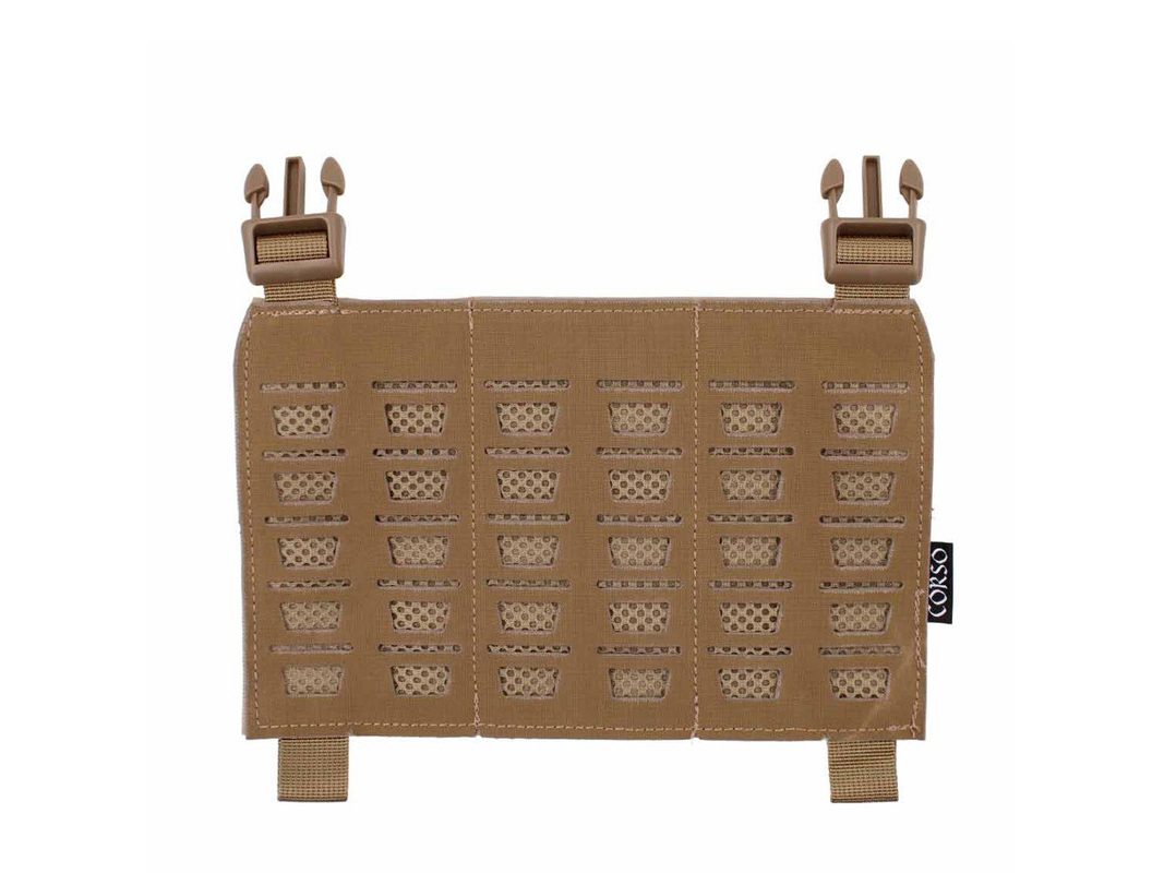 Front Panel Corso Dagger Buckle coyote