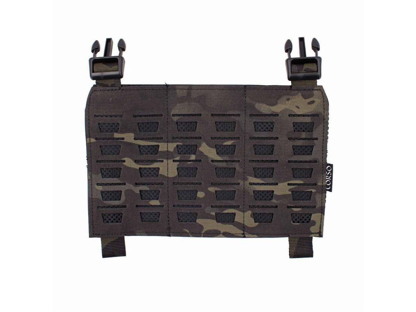 Front Panel Corso Dagger Buckle Multicam Black
