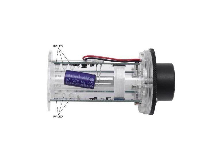 SILENCIADOR TRAZADOR XCORTECH XT601 MK2 UV (VERSION VERDE) NEGRO