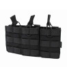 Pouch Corso G36 triple negro Molle