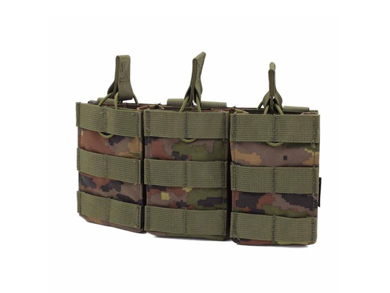 Pouch Corso G36 triple pixelado boscoso Molle