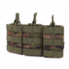 Pouch Corso G36 triple pixelado boscoso Molle