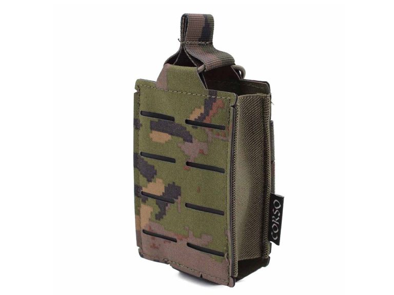 Pouch Corso G36 simples pixelado boscoso laser