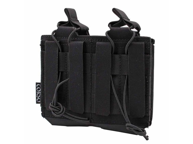 Pouch táctico Dagger G36 2 cargadores negro