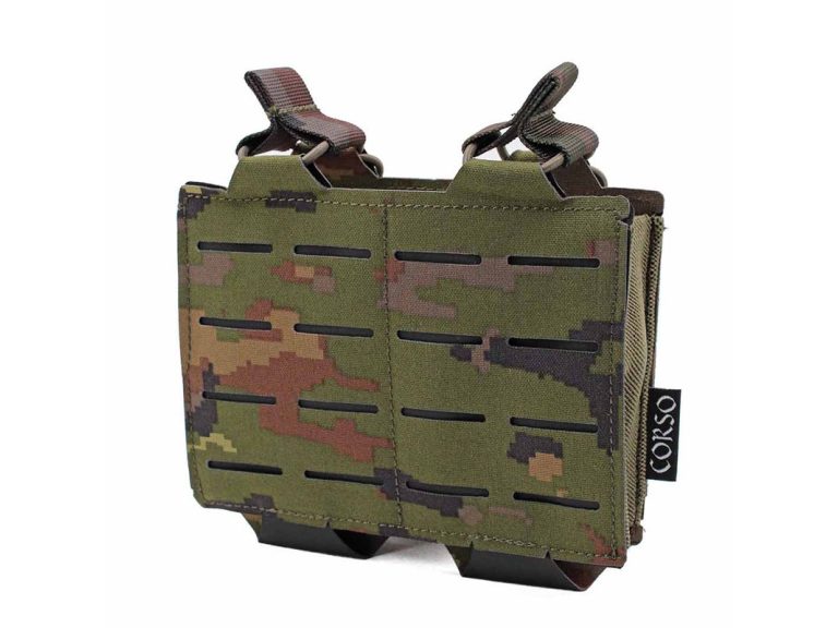 Pouch Corso G36 doble Pixelado Boscoso láser