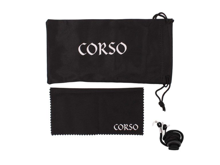 Gafa Corso Revenge Wing 3 con funda + 3 lentes intercambiables negro