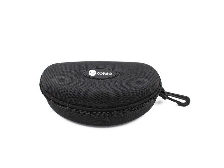 Gafa Corso Revenge Wing 3 con funda + 3 lentes intercambiables negro