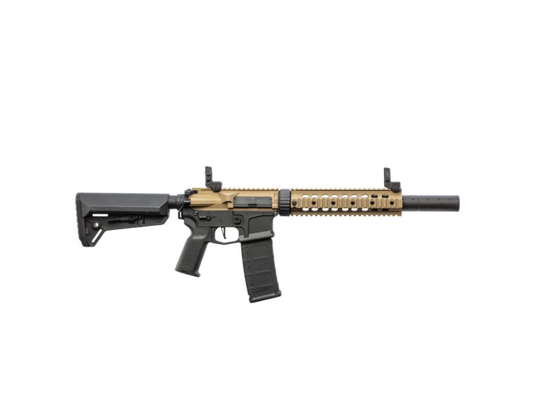 Réplica Aeg M4 Lt-15 Gen2 Sd Nsr 12" Negro-Tan