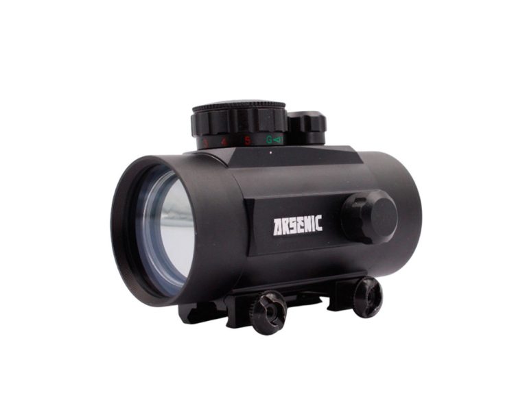 red dot negro aluminio 1x40