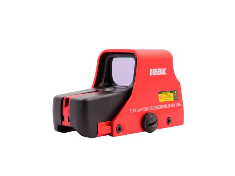 Mira Holográfica Argon AS551R color negro y rojo