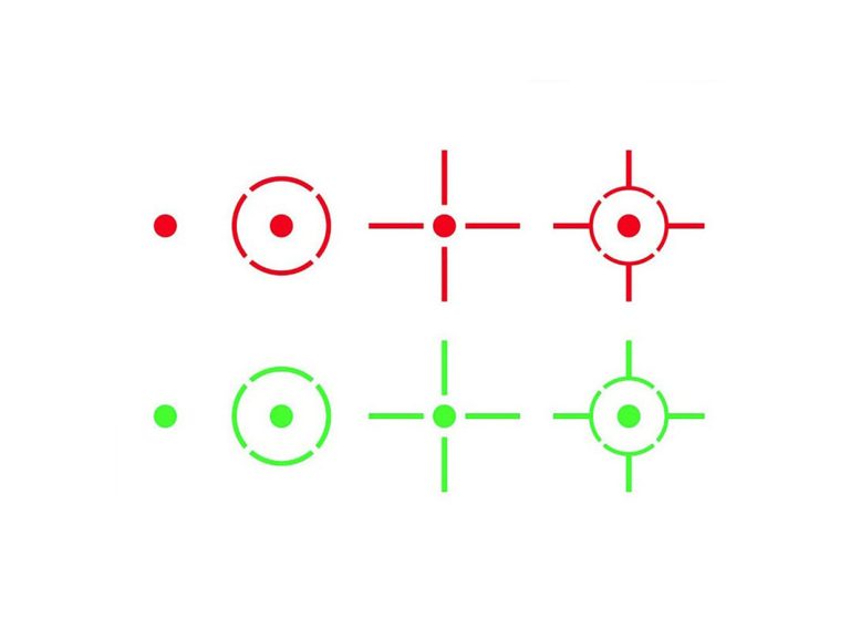 Red dot Multireticula Arsenic Reticular  Argon AS103S tan