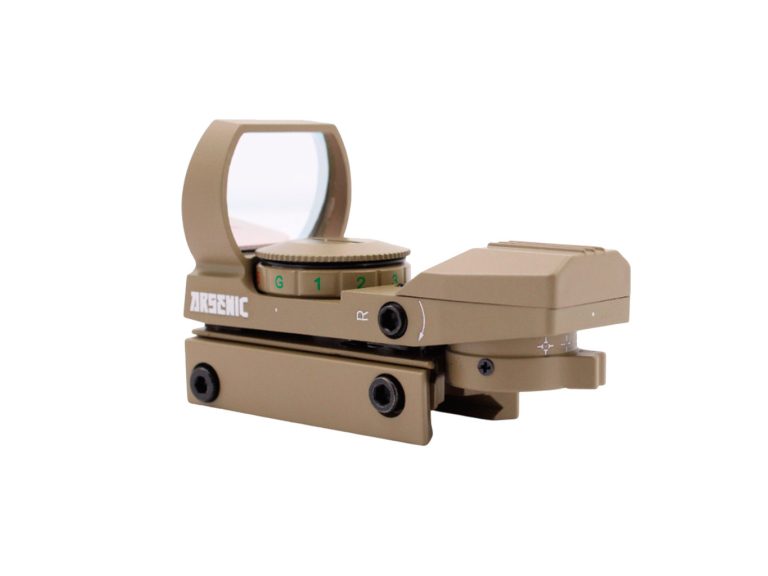 Visor Red Dot Multireticula Arsenic Argon AS101S tan